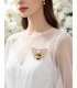XSB266 - Honey Dripping Bee Brooch